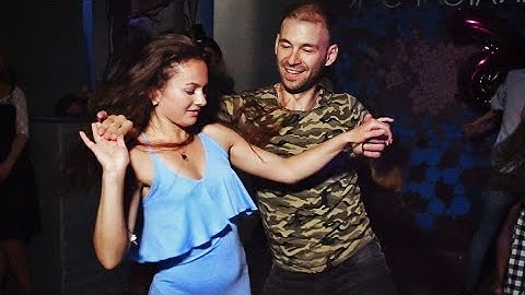 Ipanema Party. Maxim Chistokletov and Julia Ivanova. Zouk improvisation.(Sex On Fire)