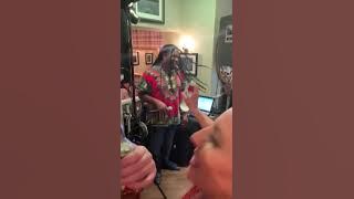 Marlon Clarke Singing Feliz Navidad Reggae version LIVE.