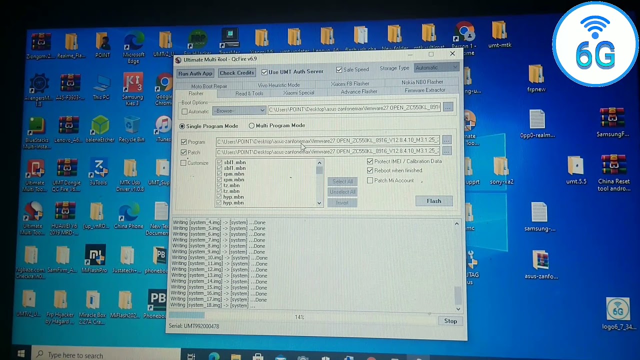 ASUS Zefone max (Z010D) dead flash edl point umt