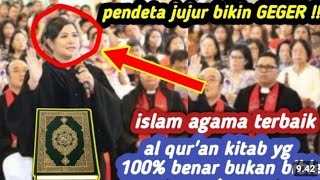 Hebohhwanita Kafir Jujur Dan Mengakui Al Quran 100 Persen Benar