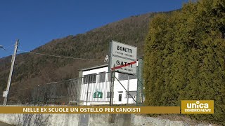 Nelle ex scuole un ostello per canoisti