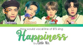 Download Mp3 How would vocal line of BTS sing HAPPINESS by Little Mix Gudang lagu Download Mp3 How would vocal line of BTS sing HAPPINESS by Little Mix