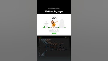 404 error #fyp #programming #foryou #coding #html #css #webdevelopment