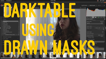 DARKTABLE DRAWN MASKS: Using drawn masks with the exposure and sharpening modules