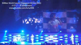 110910 Shinee Obsession Shinee World Concert In Singapore