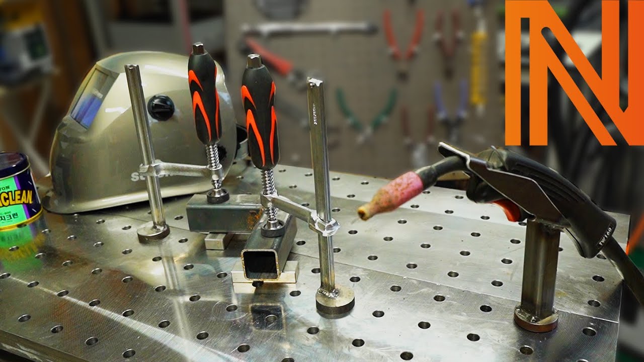 うっかりミス!板だけで8万円!100V 溶接機の溶接テーブル製作.その1 YouTube