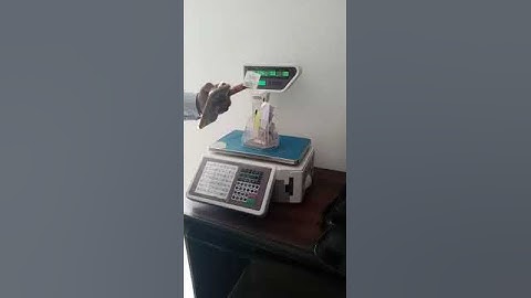 Label Printing Scale