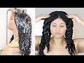 Winter Natural Hair Wash Day Routine ⎜ MOISTURE & LENGTH Retention