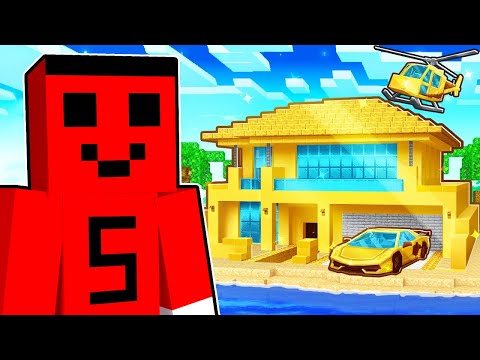 1$ vs 1.000.000$ MALİKANE YAPI KAPIŞMASI !! - Minecraft