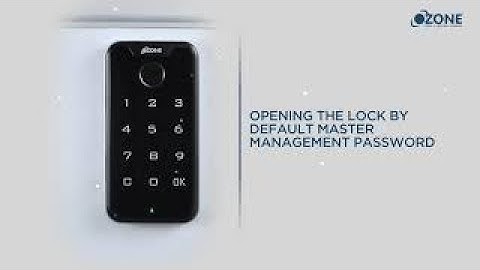 Smart Digital Furniture Lock (OZFL-203-PF) | Installation & Operating Guide | Ozone
