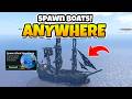 FINALLY! Spawn Boats Anywhere Fisch Roblox - Gamepass Showcase
