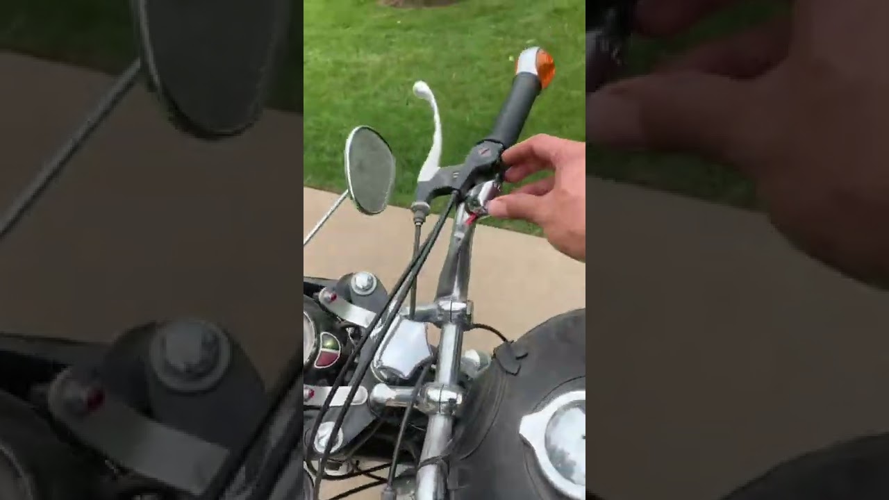 Motorcycle BMW 1968 R60. VW air cooled engine