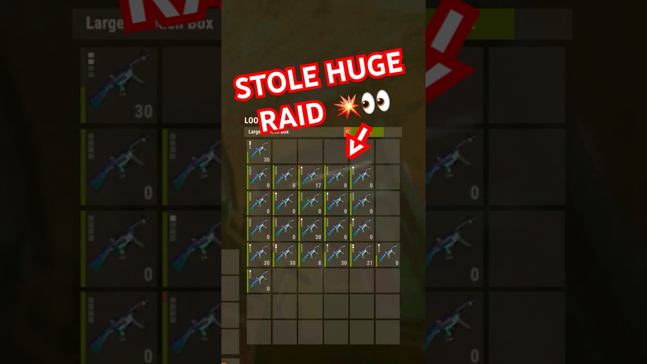 I STOLE FROM THE BIGGEST RAID ON THE SERVER 💥👀 RUST