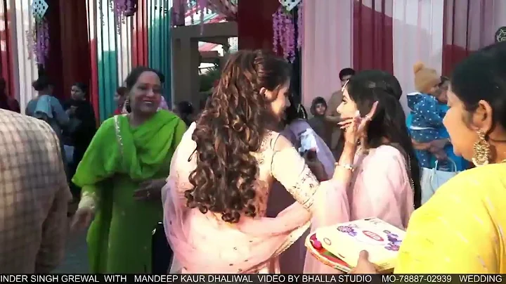 WEDDING CEREMONY  SUKHMINDER SINGH GREWAL WEDS MAN...