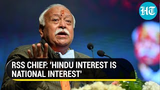 'Hindus can't be destroyed': RSS' Mohan Bhagwat equates 'Hindu interest' with 'national interest' screenshot 5