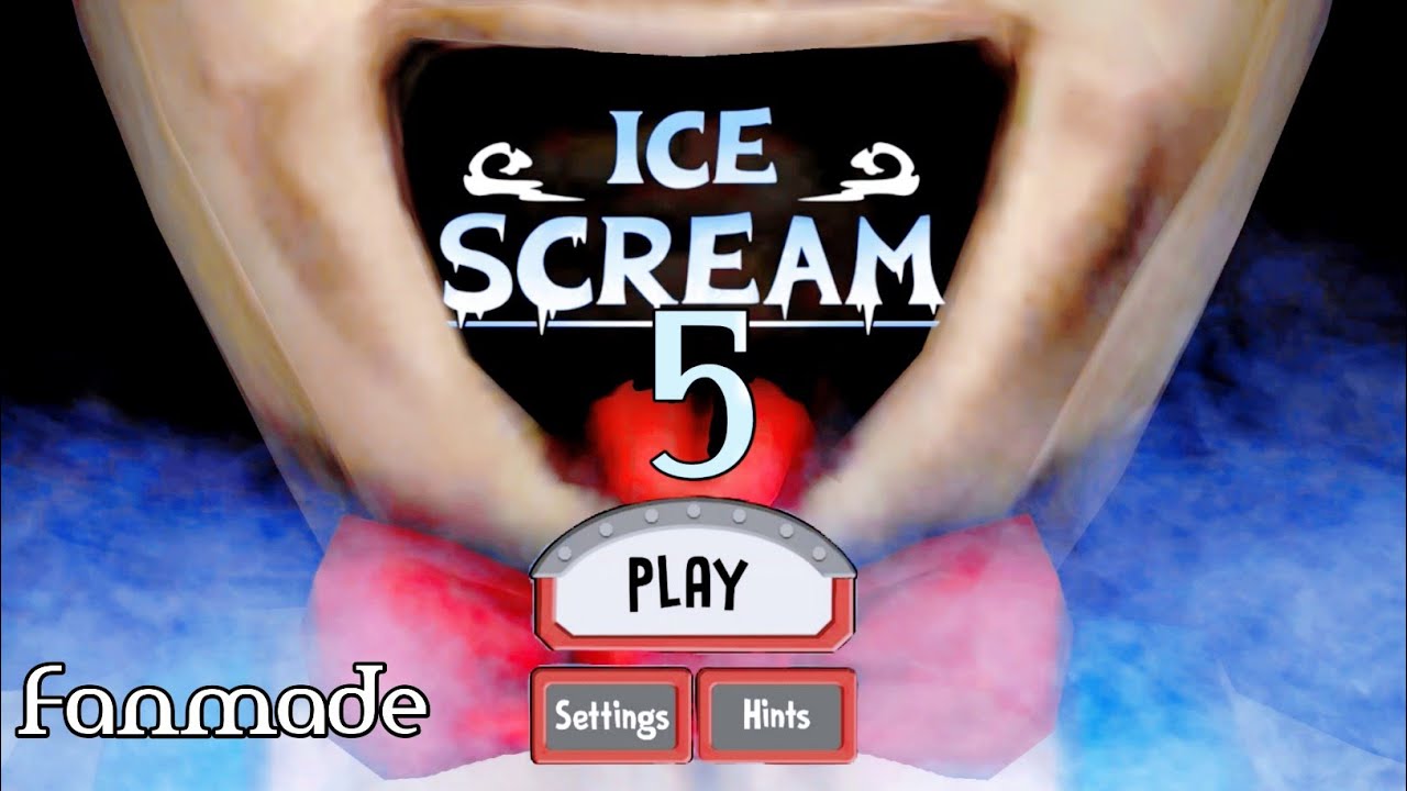 ICE SCREAM 5: FRIENDS - New Main Menu, New Intro, & New Gameplay!!  (Fanmade) - BiliBili