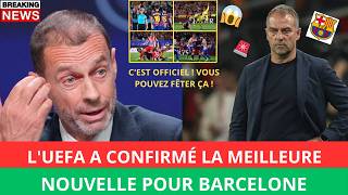 UEFA confirms the best news for Barça! screenshot 3