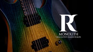 RK pickups  Monolith pickups test. Тест звукоснимателей #pickups #guitar #custom #russia #metal