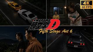 [4K] [60FPS] Initial D - 5th Stage - Act 6 - Keisuke's Determination [JPN][日本語][SUBTITLES][英語字幕]
