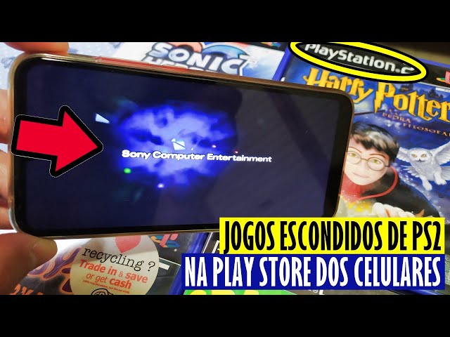 JOGOS DE PS2 ESCONDIDOS NA PLAY STORE 🎮📱 