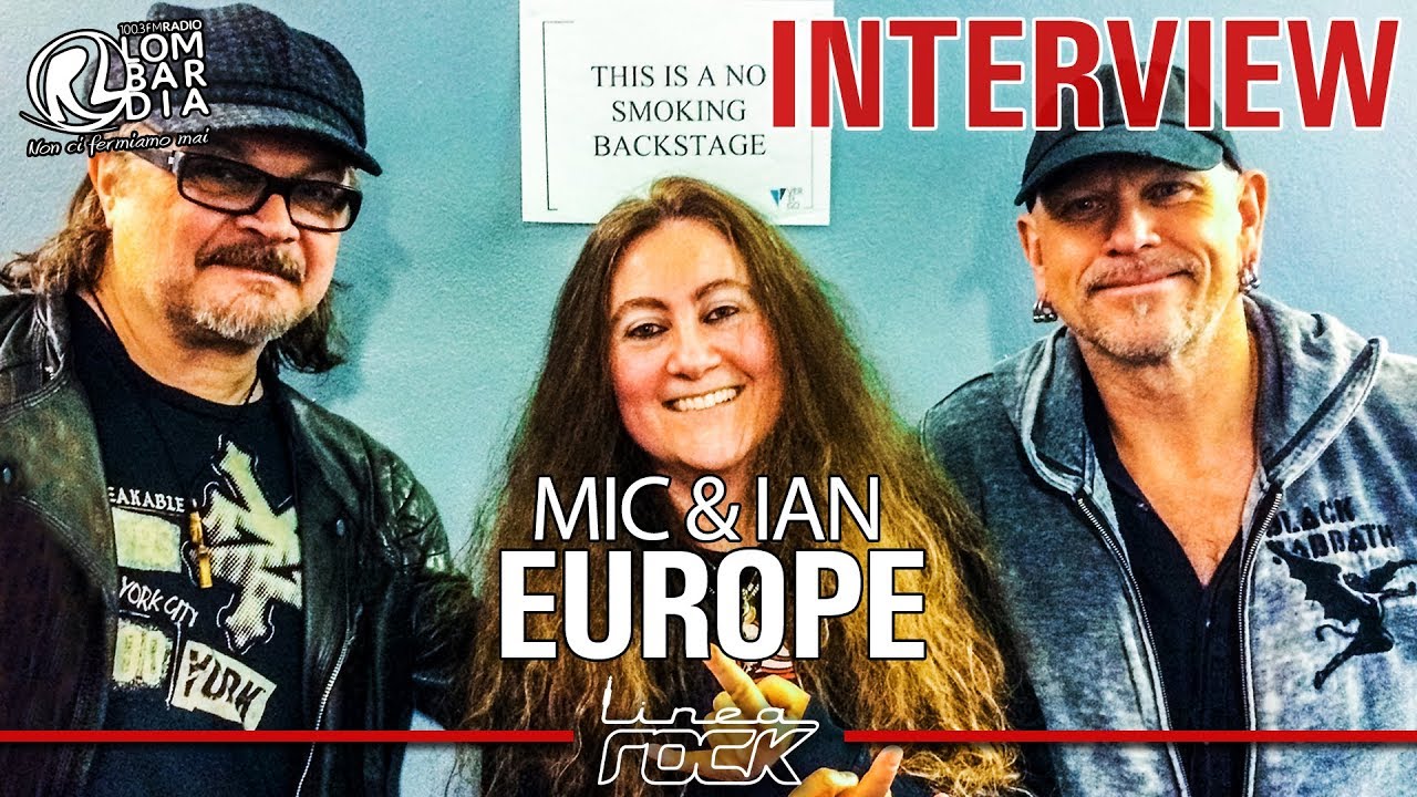 EUROPE - Mic & Ian videointerview @Linea Rock 2017 by Barbara Caserta