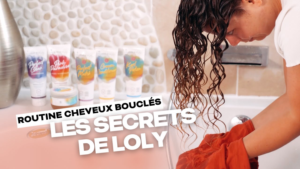 UNE JOURNÉE AVEC LES SECRETS DE LOLY &amp; ROUTINE CHEVEUX BOUCLÉS | Pop-Up