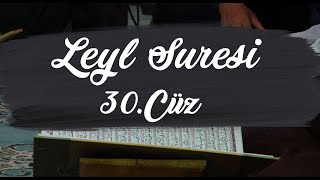 30. Cüz ~ Leyl Suresi Tamamı~ Yusuf Al Aidroos