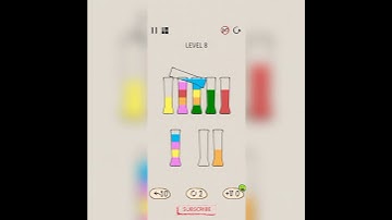 SortPuz - Water Sort Puzzle Game Level 8