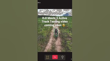 DJI Mavic 3 Active Track 5.0 Motorbike Test!