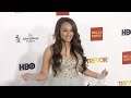 Jazz Jennings on the red carpet "TrevorLIVE LA 2015"