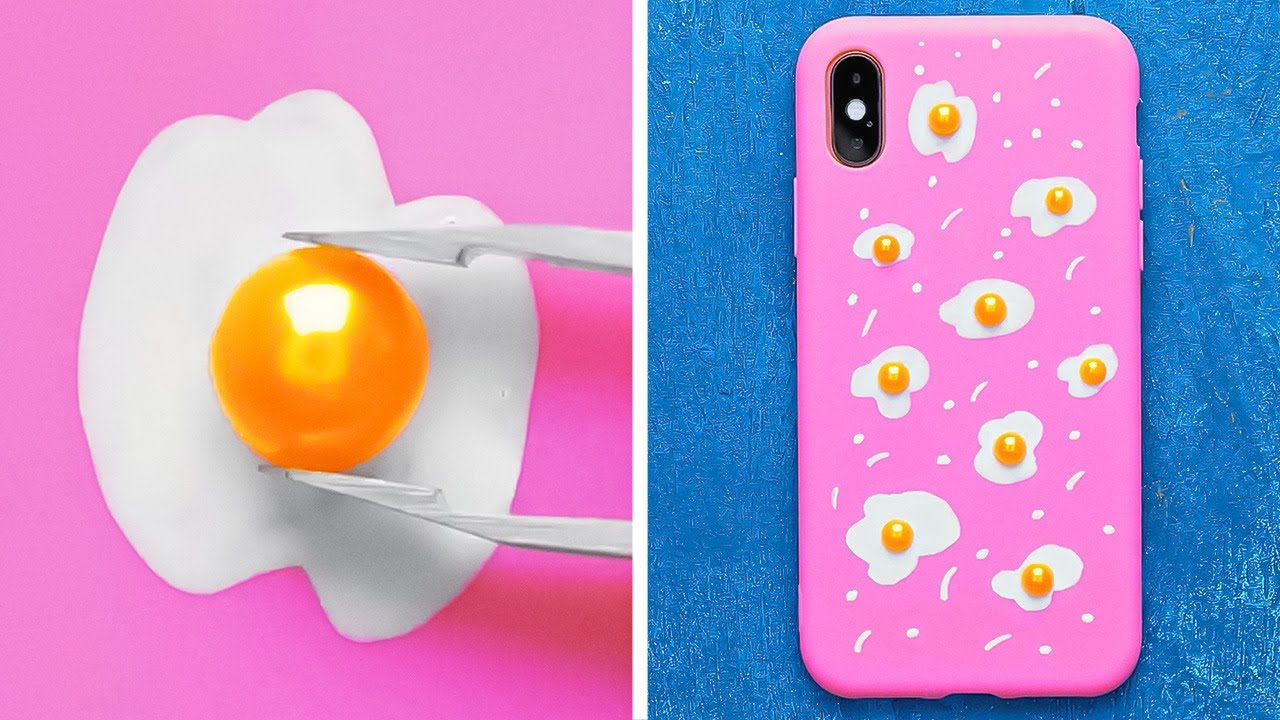 GENIALES Y SENCILLAS IDEAS DIY DE FUNDAS PARA CELULAR