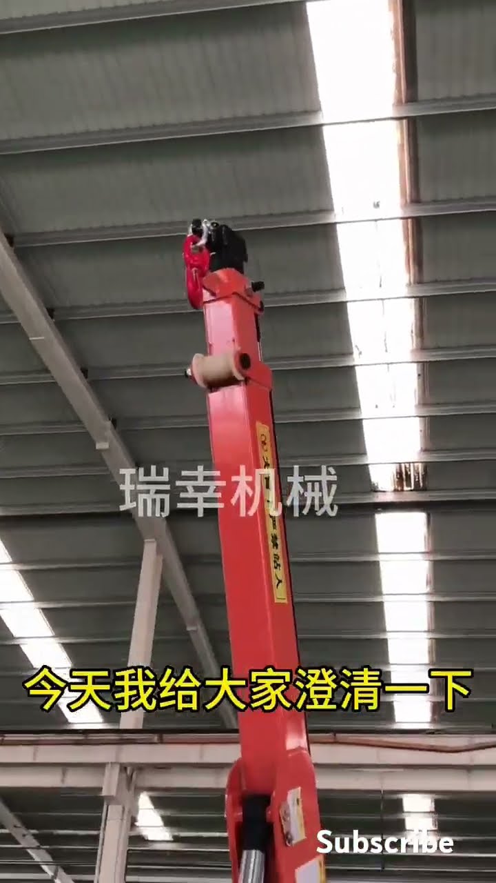 Revolutionizing heavy lifting the electric hydraulic mounted crane 