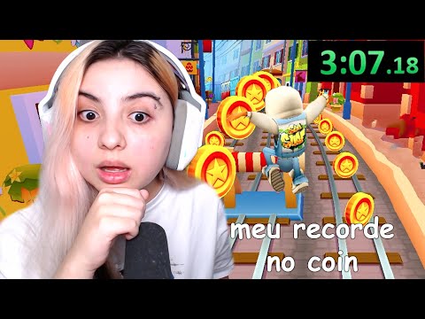 🕗 RECORDE MUNDIAL DE NO COIN DO SUBWAY SURFERS 😨🏆🔥 (20 MINUTOS) 