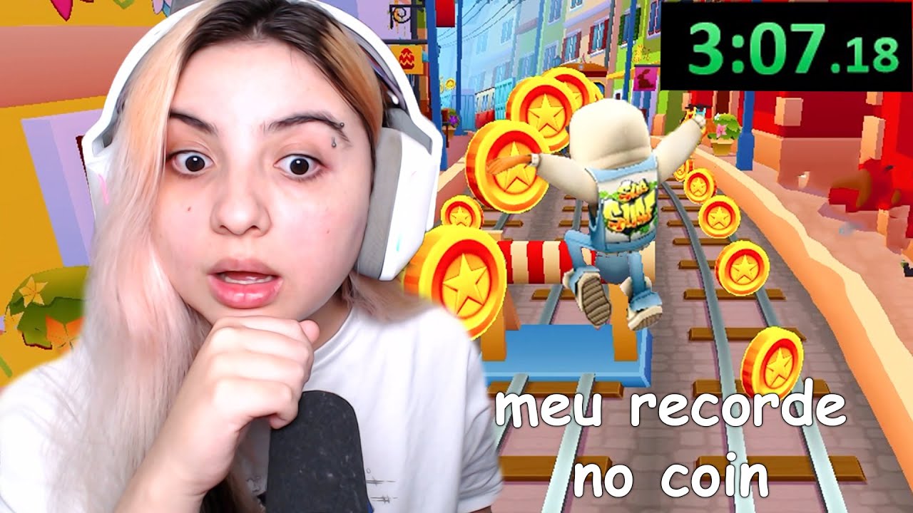 ♡MEU RECORD E DE MAIS DE 400 MIL! Subway Surf♧, •