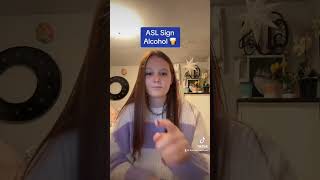Learn How To Sign Alcohol in ASL for Beginners | American Sign Language shorts