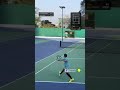 Don’t lob me!! #tennis #lob #pass