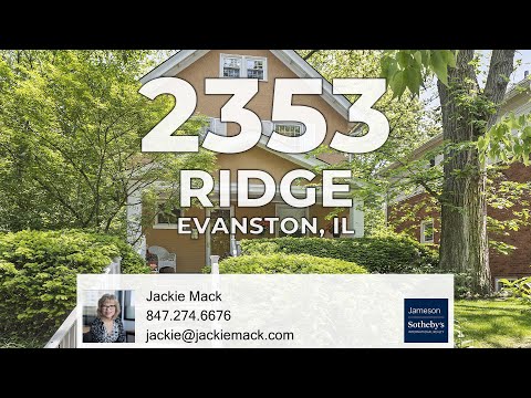 2353 Ridge Avenue, Evanston, IL home video tour
