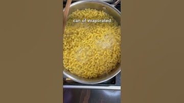 SUPER EASY Mac and Cheese with Evaporated Milk