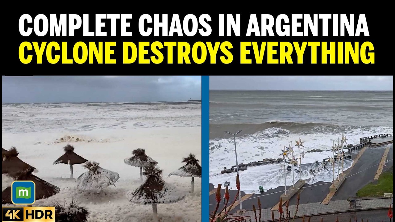 DEADLY CYCLONE HITS ARGENTINA HARD; Extreme Destruction Creates Chaos ...
