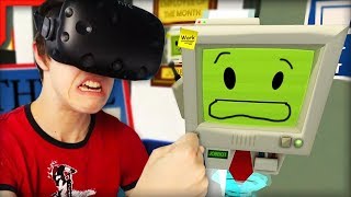 ZMLÁTIL JSEM ROBOTA!! 🤖 | Job Simulator | #1