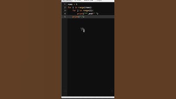 Python Program to Create Pyramid Patterns | Program to print half pyramid using * #TechPlusAcademy