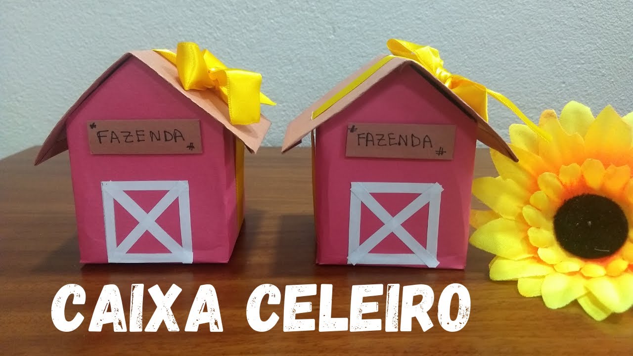 CAIXA CELEIRO - PASSO A PASSO COM CAIXINHA DE LEITE