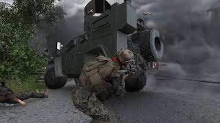 Intense Urban Combat between USMC and AFRF | Arma Reforger