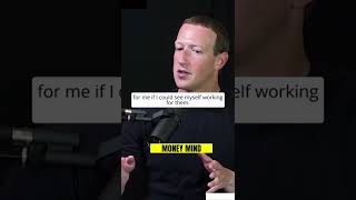 Mark Zuckerberg : I only hire someone to work......#shorts