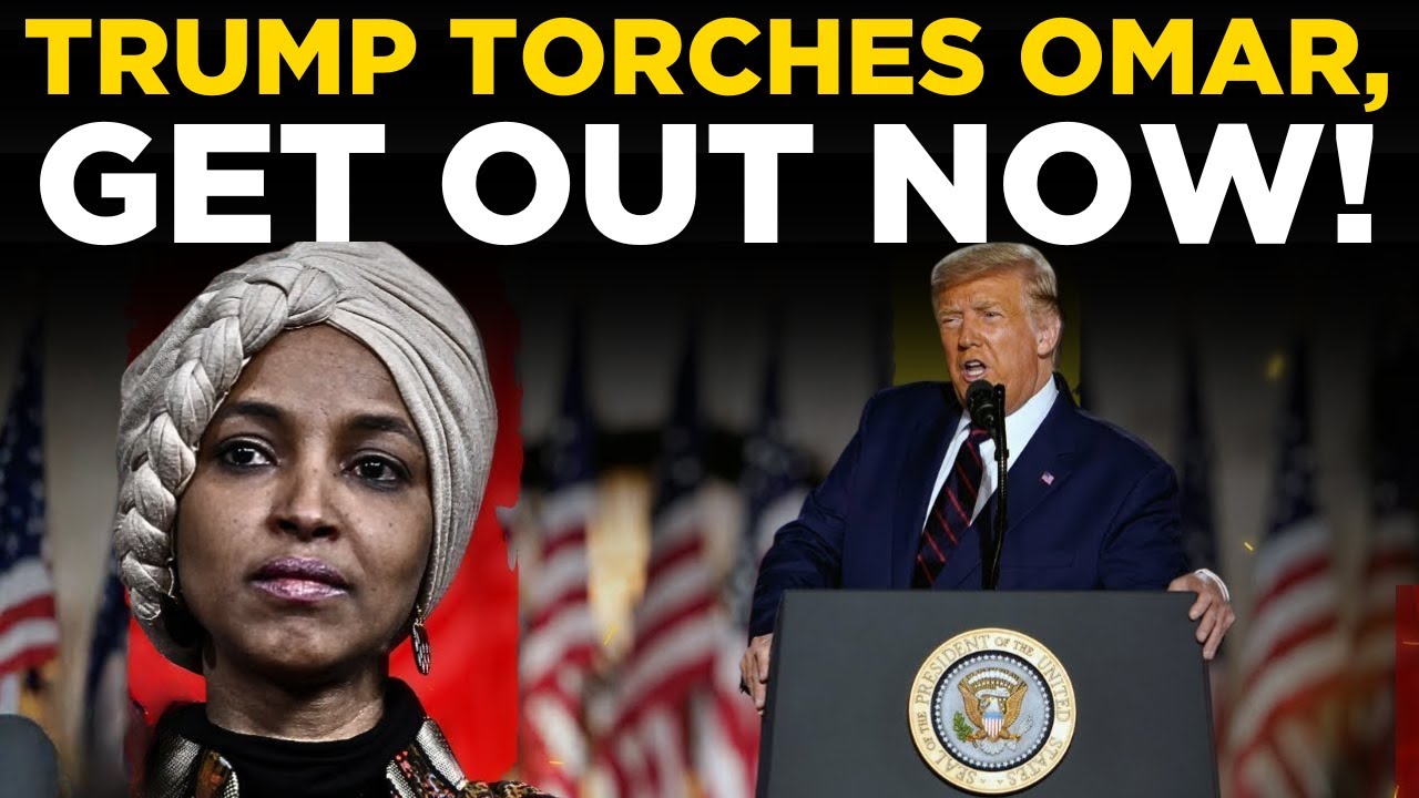 Donald Trump LIVE | Trump Torches Ilhan Omar, Calls Her ‘Con’ and Orders Her Out | US NEWS LIVE