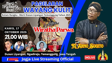 🔴[LIVE] KI ARNO SUGITO ~ LAKON : WIRATHA PARWA ~ Dusun Liyangan, Ngadirejo, Temanggung, Jawa Tengah