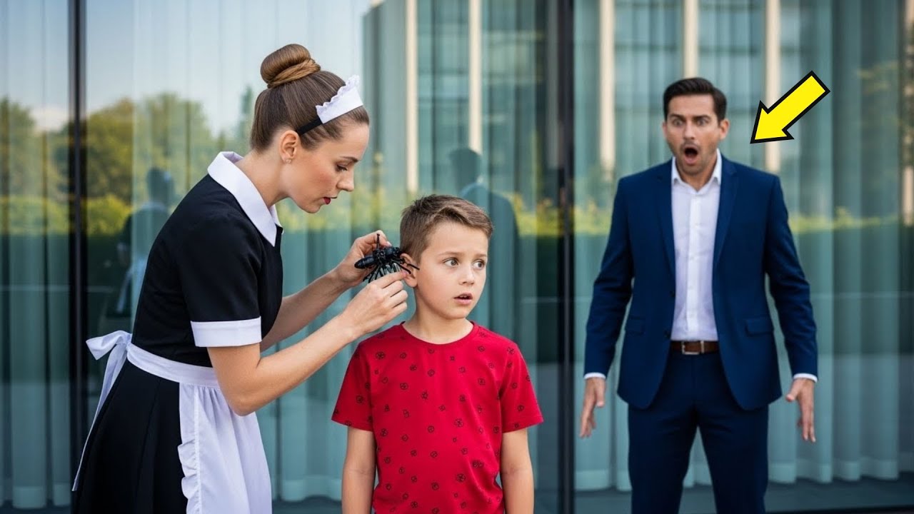 SYN MILIONERA URODZIŁ SIĘ GŁUCHY — AŻ SŁUŻĄCA WYCIĄGNĘŁA COŚ TAJEMNICZEGO…