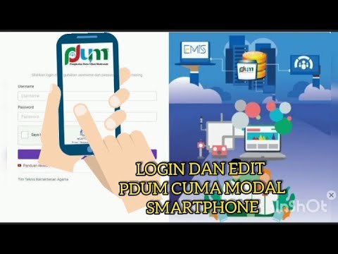 Login dan Edit Data PDUM Kemenag Modal Smartphone No Ribet