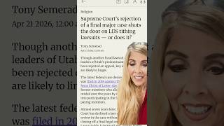 The last tithing lawsuit bites the dust!