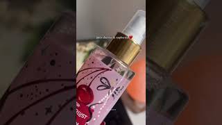 Nykaa wandurlust sugar plum cherry mist🍒 #vlog #youtubeshorts #trending #sugarplum #nykaawanderlust
